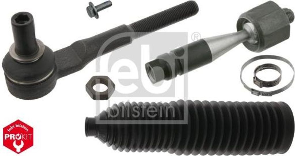 FEBI BILSTEIN 49039 Spurstange OE 8E0419801E kompatibel mit A4 8E, A4 8H, Exeo