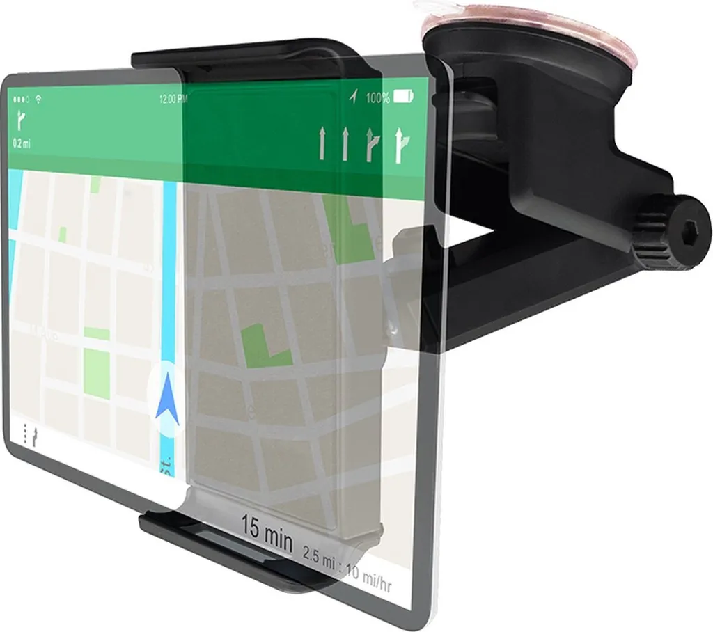 BigBen Connected Supporto Universale Tablet Auto Parabrezza Nero