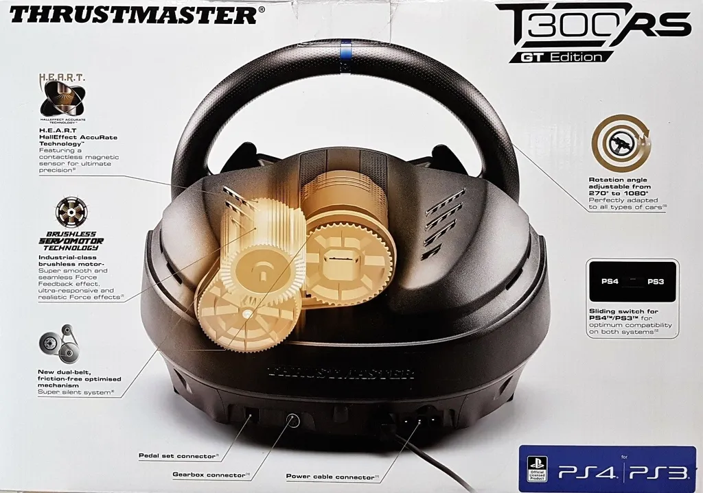 Volant Thrustmaster T300 RS GT Edition Force Feedback pour PS5 et PC - 21