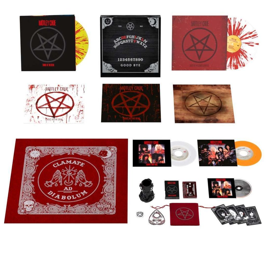 Mötley Crüe: Shout At The Devil (remastered) (180g) (Limited 40th Anniversary Box Set) (Colored Vinyl) - - (LP / S)