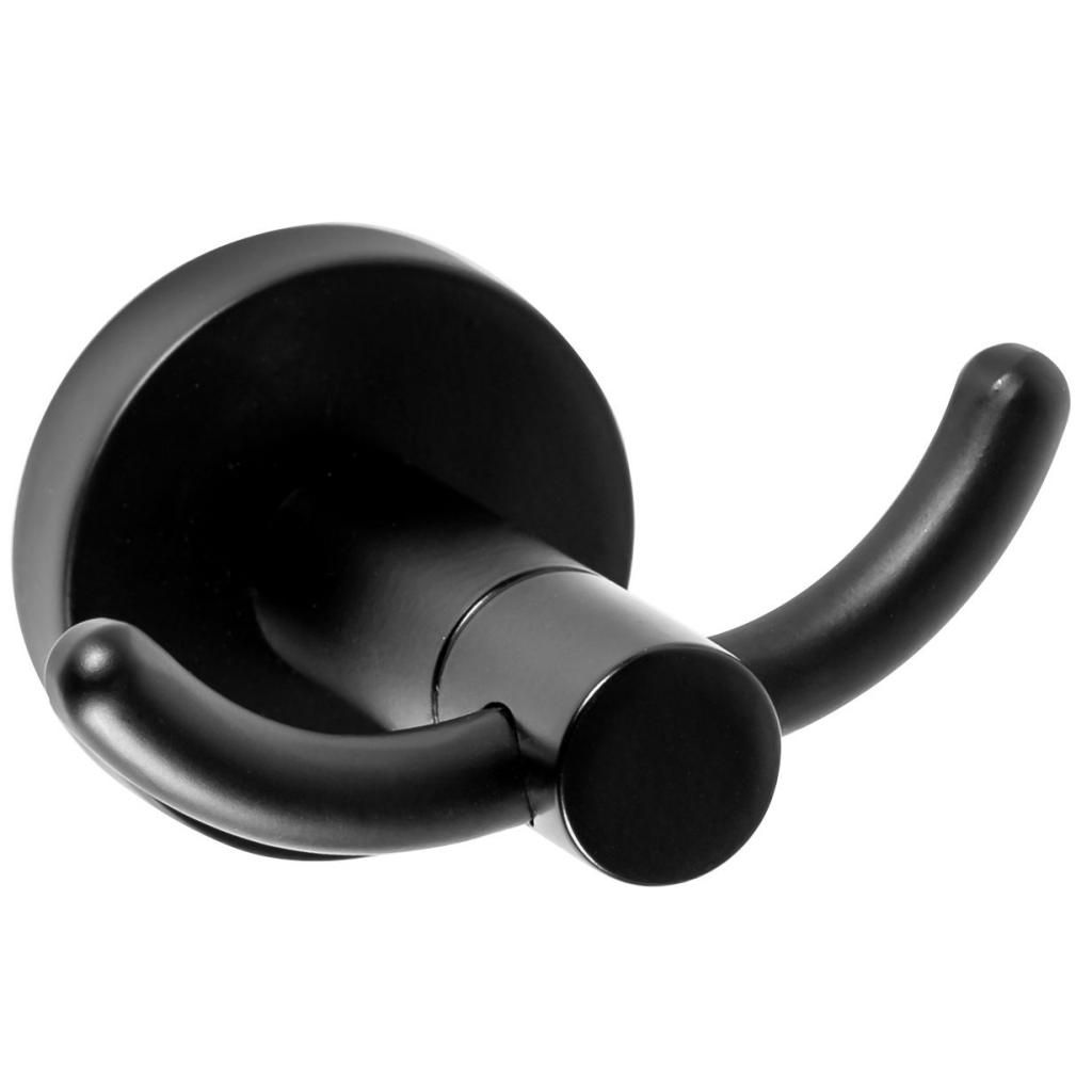 Rea Handtuchhaken 2 Arme Black Mist 02