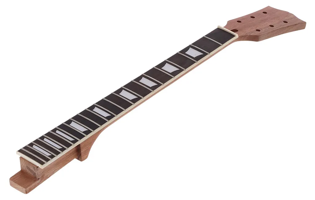 Manche de Guitare Électrique 65,5 cm en Acajou et Palissandre 22 Frettes