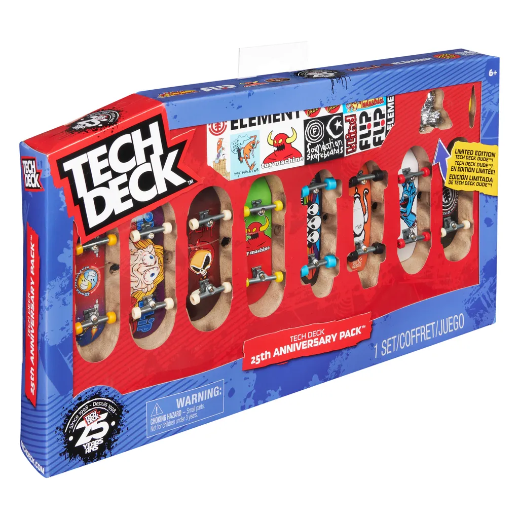 Tech Deck Kit de 8 Skates avec Graphismes Authentiques SPIN 6067138 - 4