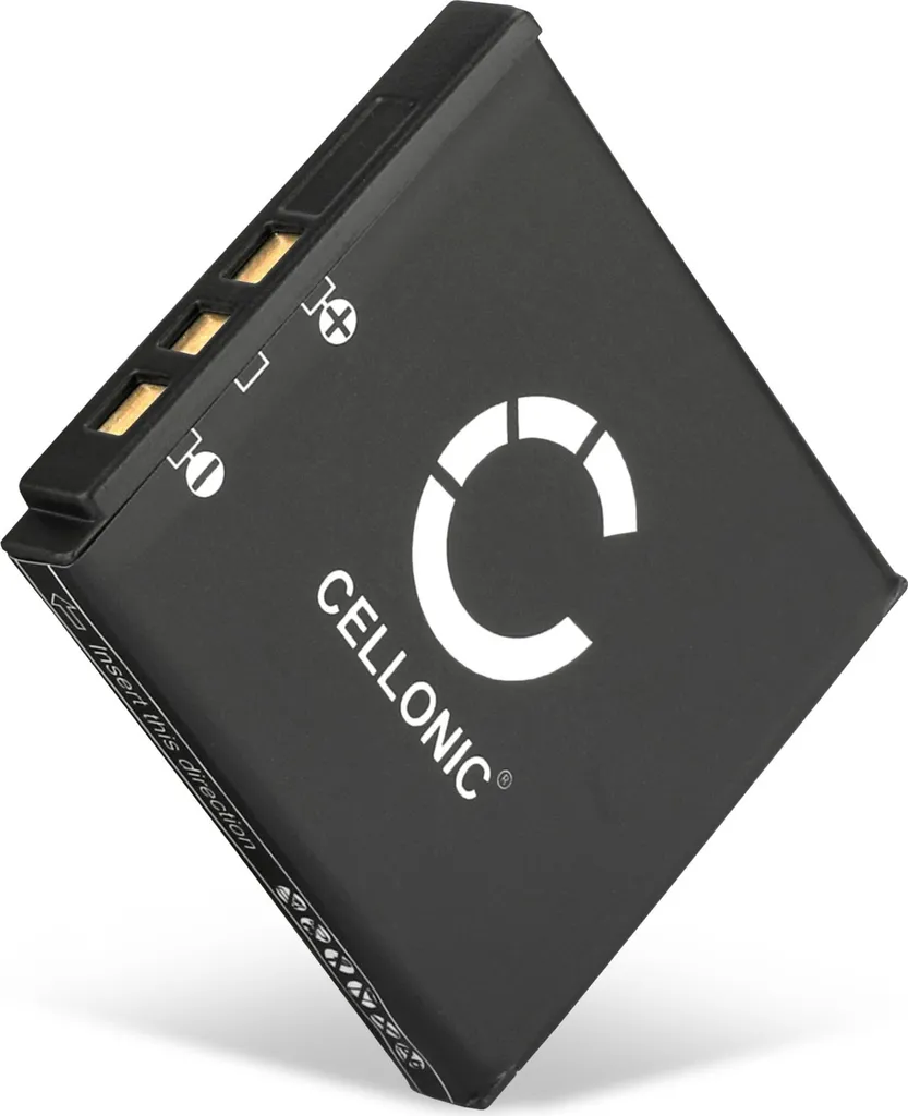 CELLONIC, Batteria per Fotocamera, compatibile con Rollei NP-40, Compactline 200, DA101, CL200 (3.7V, 700mAh)