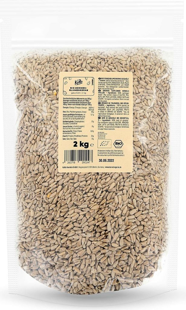 KoRo I  Sonnenblumenkerne 2 kg Produktbild 