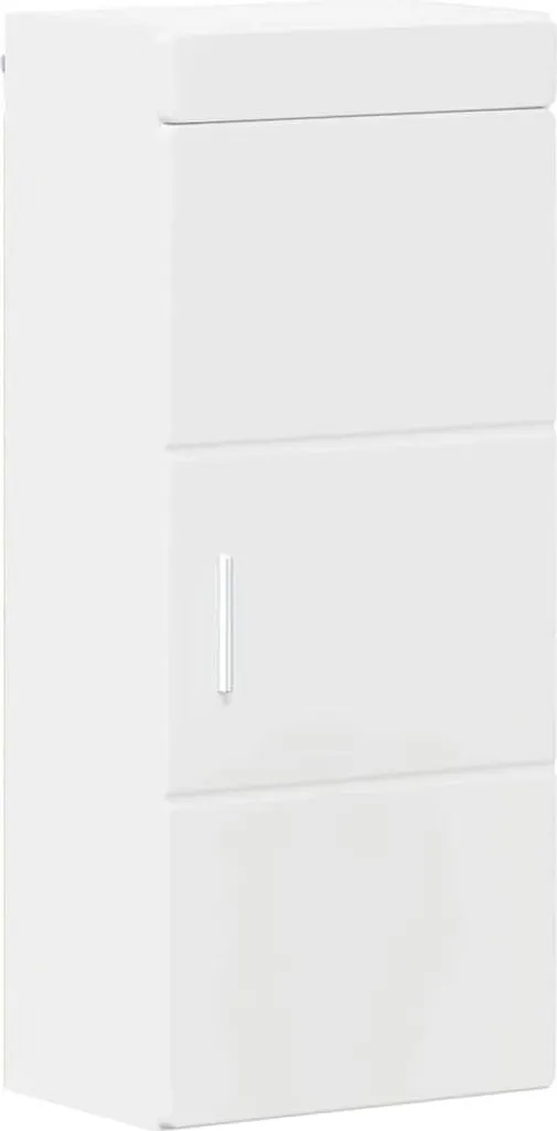 Armadietto Bagno SYFAX TULUM Bianco 37x24,5x86 cm | Montaggio Facile
