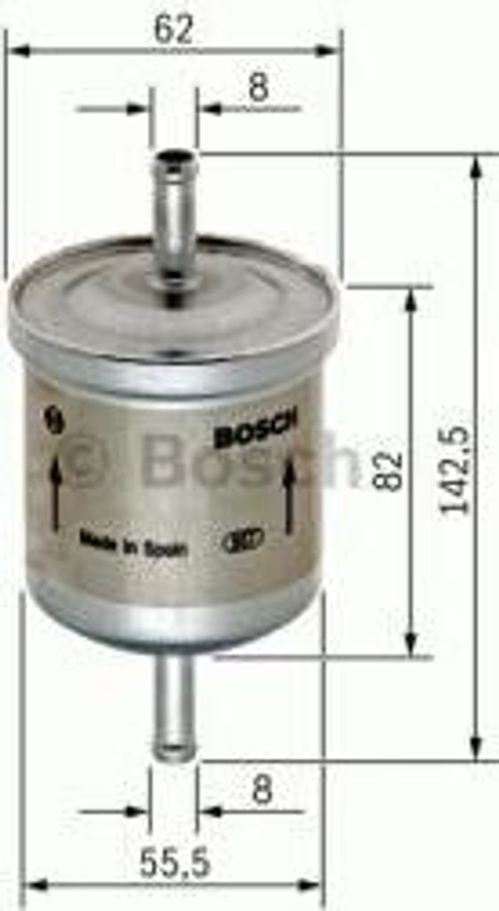 Bosch Kraftstofffilter  0 450 902 161 Produktbild 