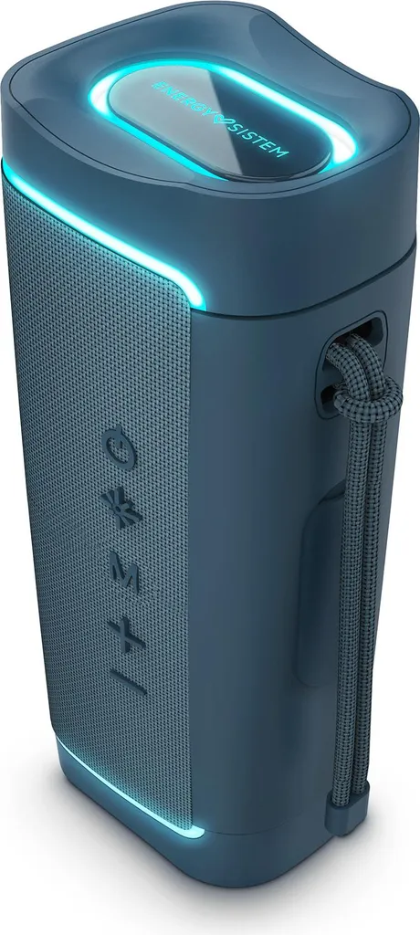 Enceinte Bluetooth Energy Sistem Nami ECO Bleue 15W avec LED RGB