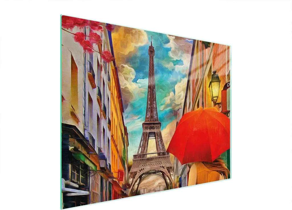 Tagliere Vetro PARIS 52x40 | Paraschizzi e Piano Lavoro Design