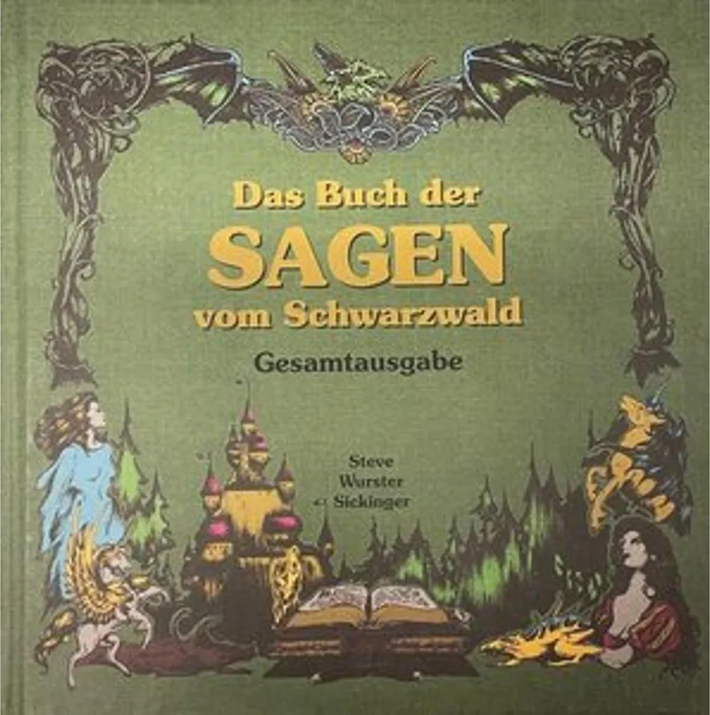 Cadeau Culturel Forêt-Noire : Livre de Légendes Das Buch der Sagen 15x22cm