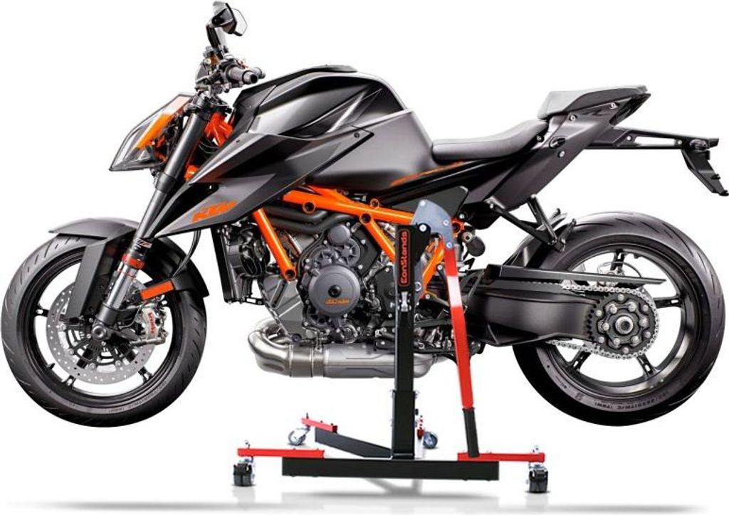 CS Power Evo-Zentralständer für KTM 1290 Super Duke R 20-23 Rot