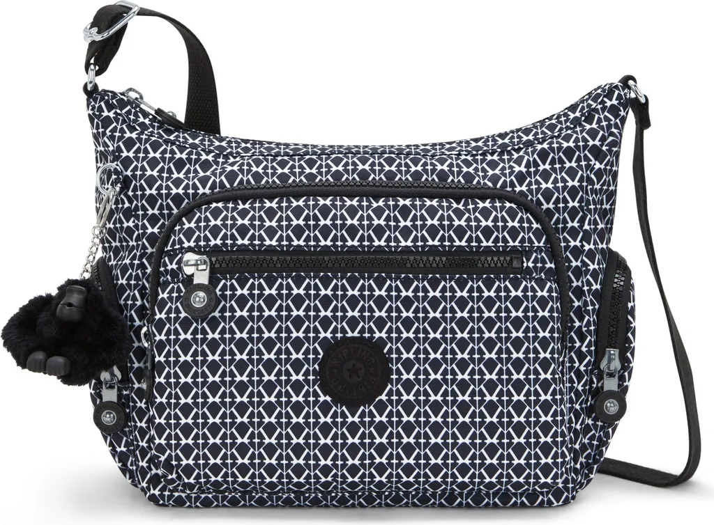 Sac bandoulière GABBIE S Signature Print Kipling au style iconique