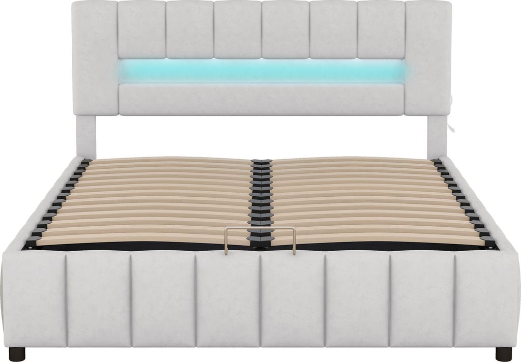 Flieks Čalouněná postel 180x200 cm s lamelovým roštem, Obrázek produktu 10