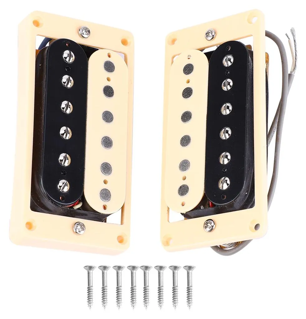 Micro Guitare Électrique GMC02 - Éliminez les Parasites au Chevalet Noir