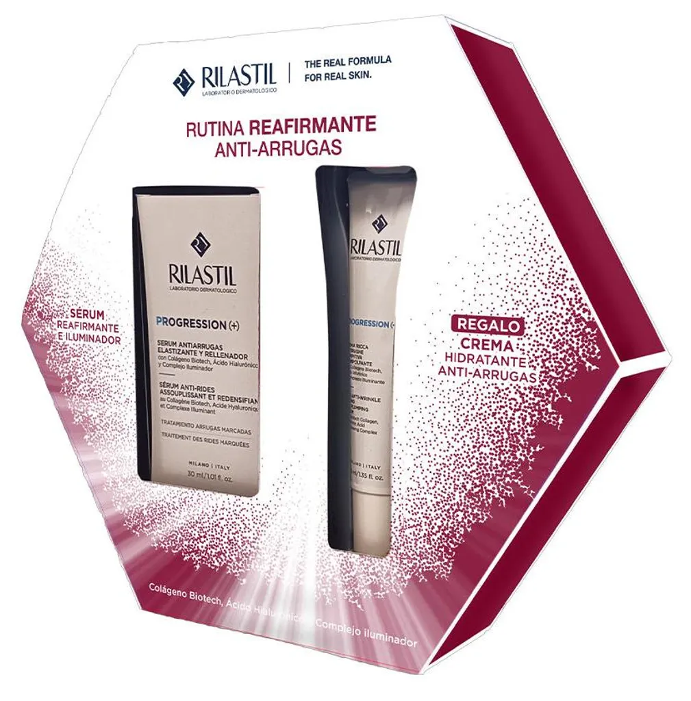 Rilastil Progression(+) Coffret Visage Contre les Rides Profondes