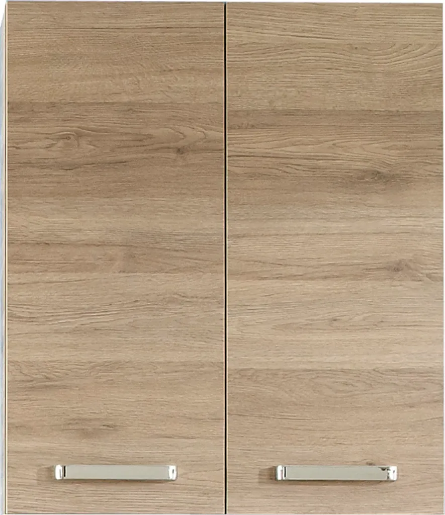 Armoire suspendue Sheela décor Chêne Sanremo - Format slim 60x70