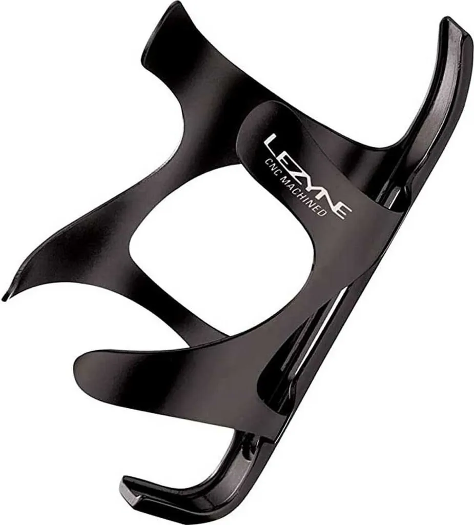 Porte-bidon Lezyne CNC Cage AL Noir en Aluminium de Haute Précision