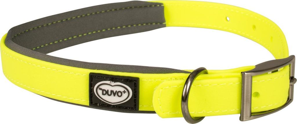 Duvo+ South Halsband PVC neongelb, Größe: XL