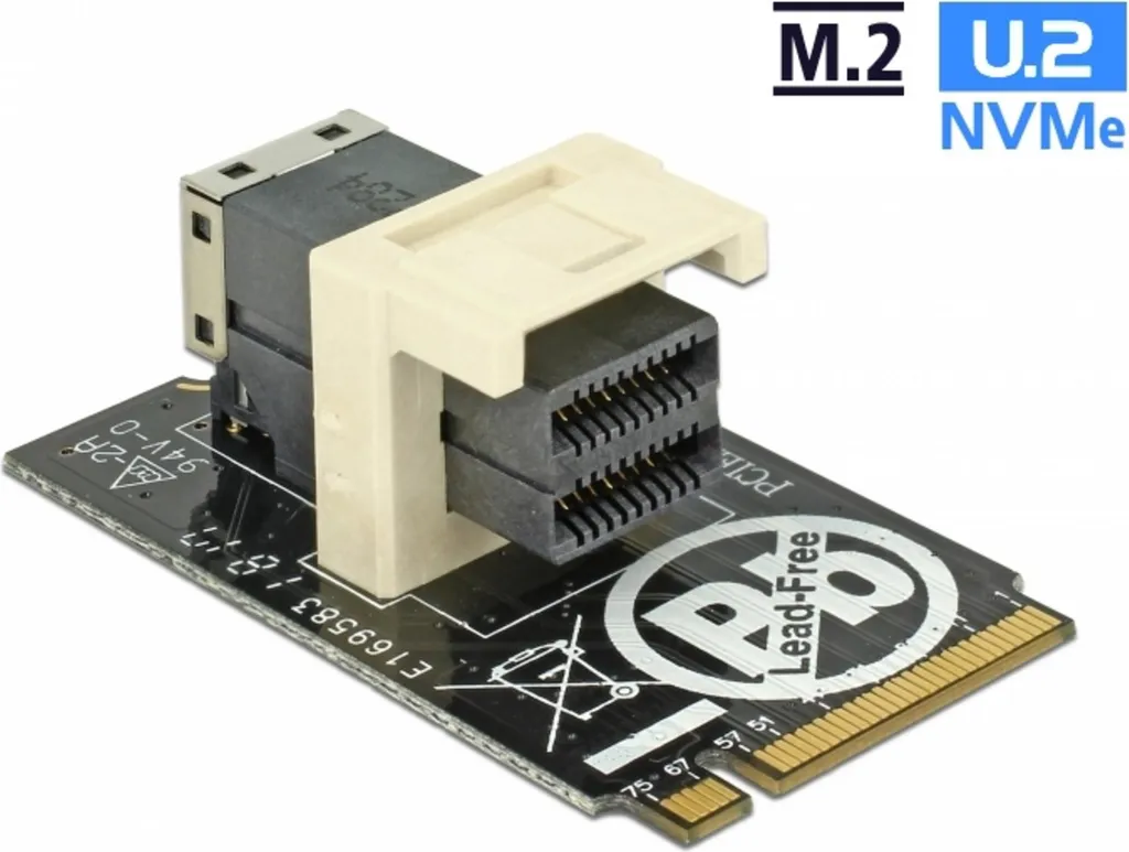 Delock 63935 Adattatore M.2 a SFF-8643 U.2 SSD NVMe PCIe