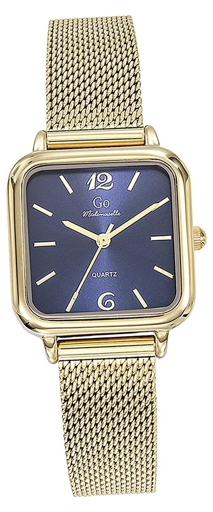 Girl Only GO damen Armbanduhr Mademoiselle Quarz-Uhr Edelstahl gold D2UGO695613
