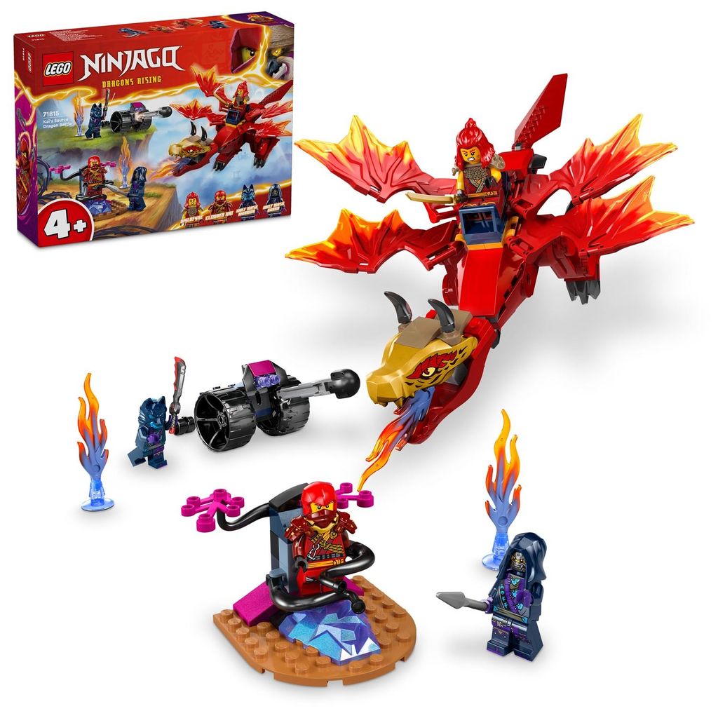Lego 71815 Il duello del drago della primavera di Kai Immagine del prodotto 