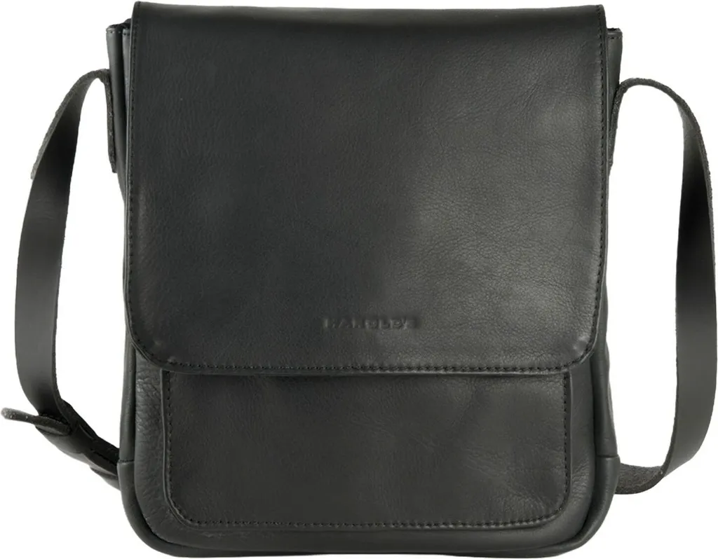 Sacoche Tablette en Cuir pour le Travail et Déplacements Ivy Lane Noir