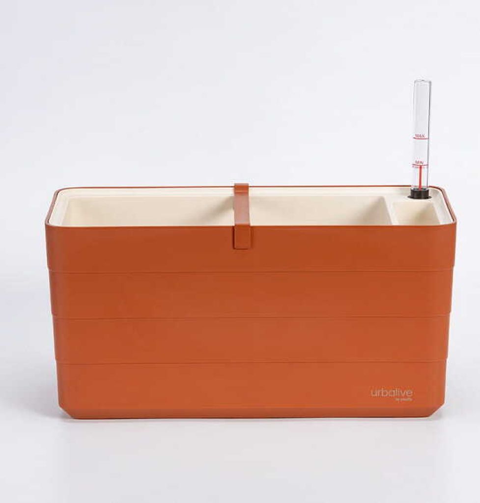 Plastia | Balkonbox 6L - 40 Cm - Terakota - Selbstbewässernd - Ideal Für Balkonpflanzen