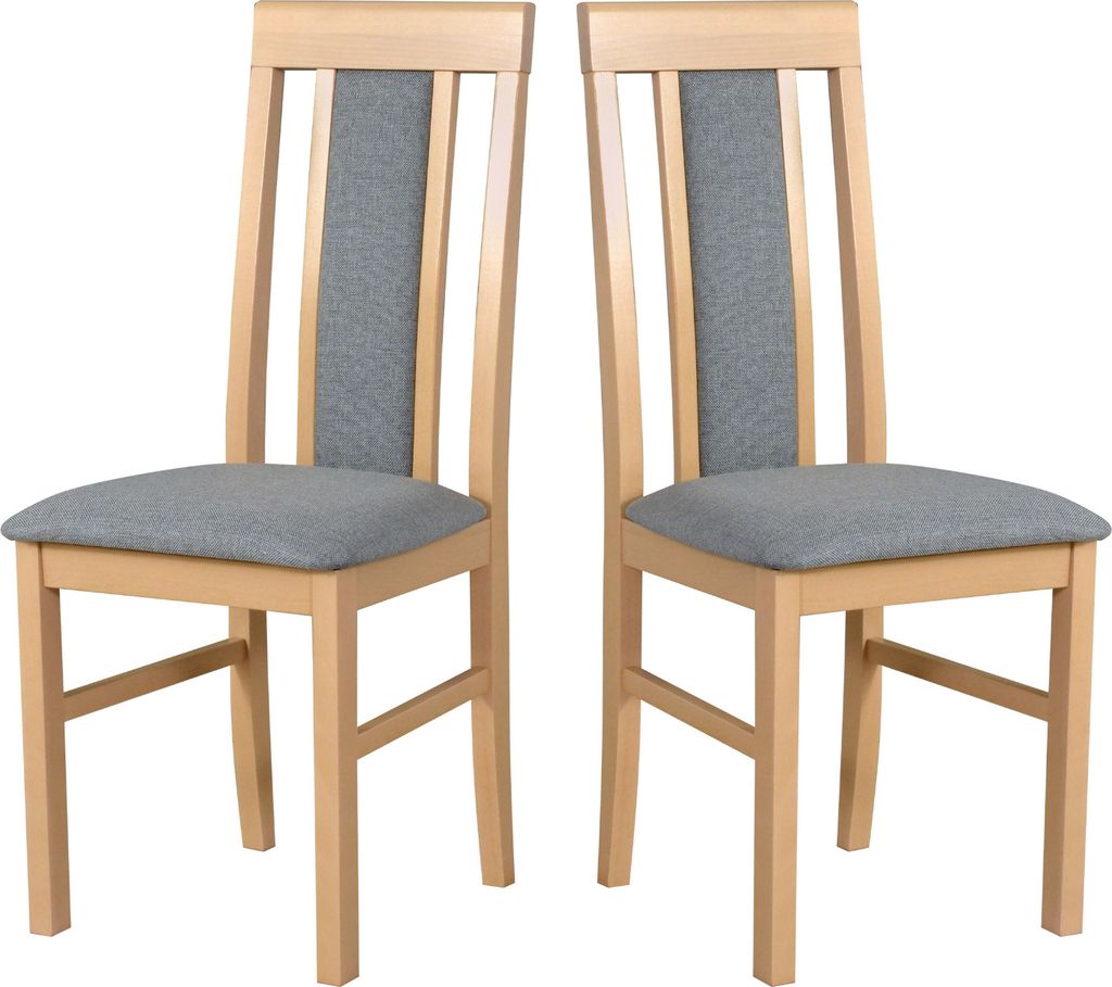 Chaise de salle à manger, bois de chêne massif Chaise Image du produit 