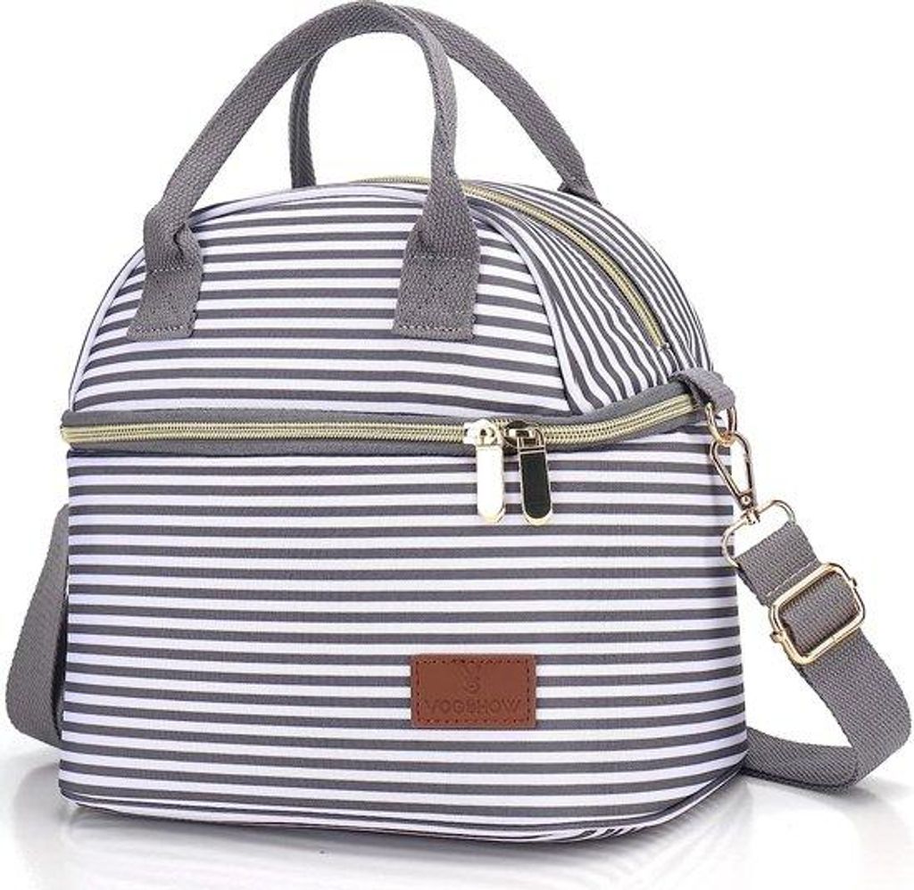 Isolierende Picknicktaschen mit Schultergurten, groß, wasserdicht, thermisch isoliert, für Büro, Schule, Camping
