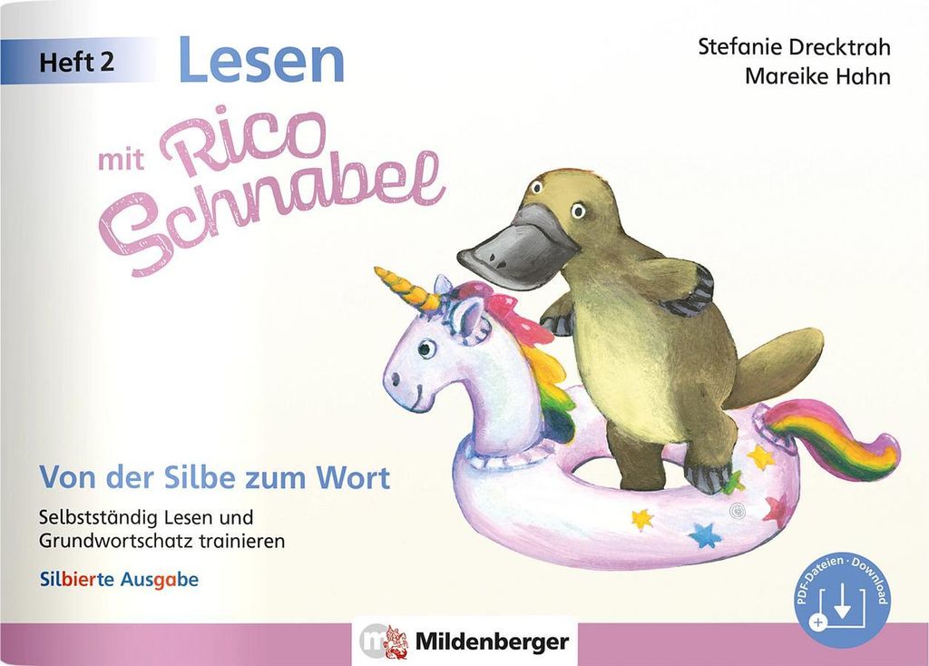 Lesen mit Rico Schnabel, Heft 2: Von der Silbe zum Wort - Image du produit 