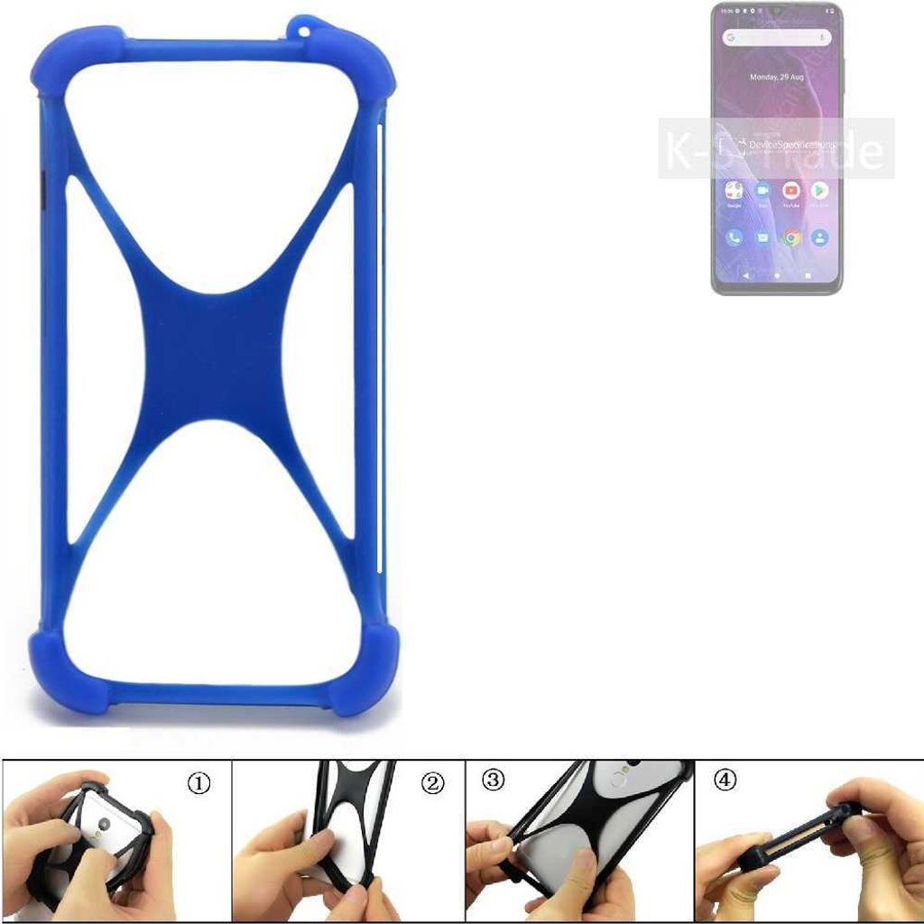 K-S-Trade Handy Hülle kompatibel mit Cubot P60 Silikon Schutzhülle Cover Case Bumper Silikoncase TPU Softcase Schutz Hülle Smartphone Stoßschutz,