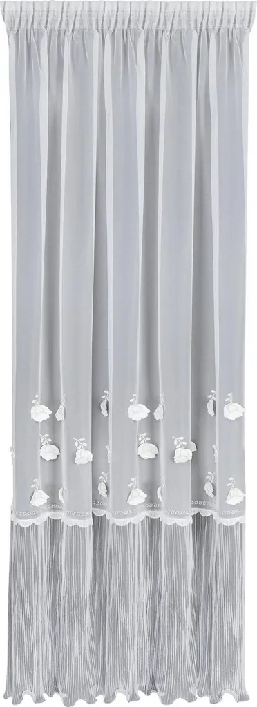 Rideau à Fronces Blanc 140x270 cm Voilage opaque Décoration de Fenêtre