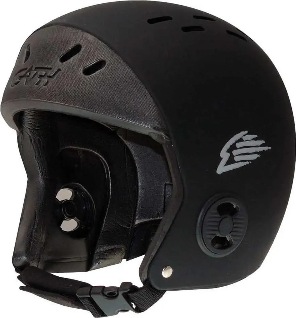 Casque de Surf Gath Eva Noir L - Équipement de Protection Nautique Mixte