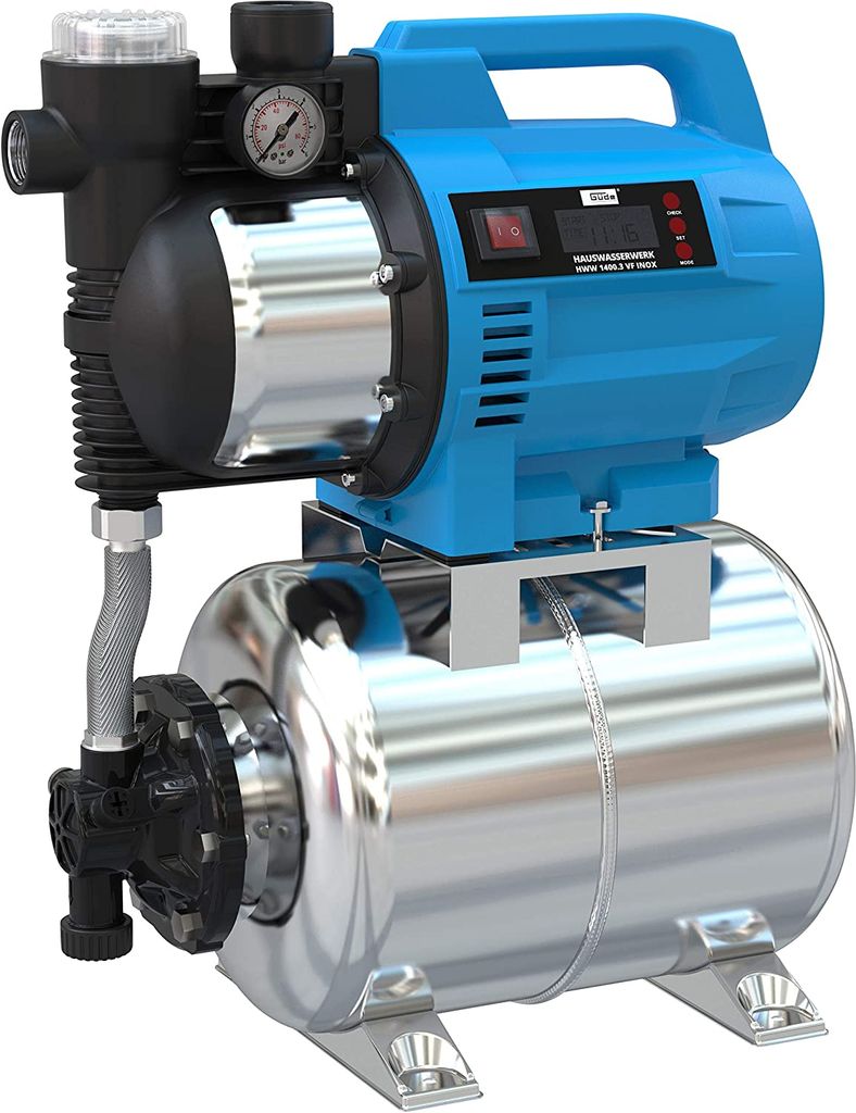 GÜDE Hauswasserwerk HWW 1400.3 VF INOX (220-240V, 1400W, Produktbild 