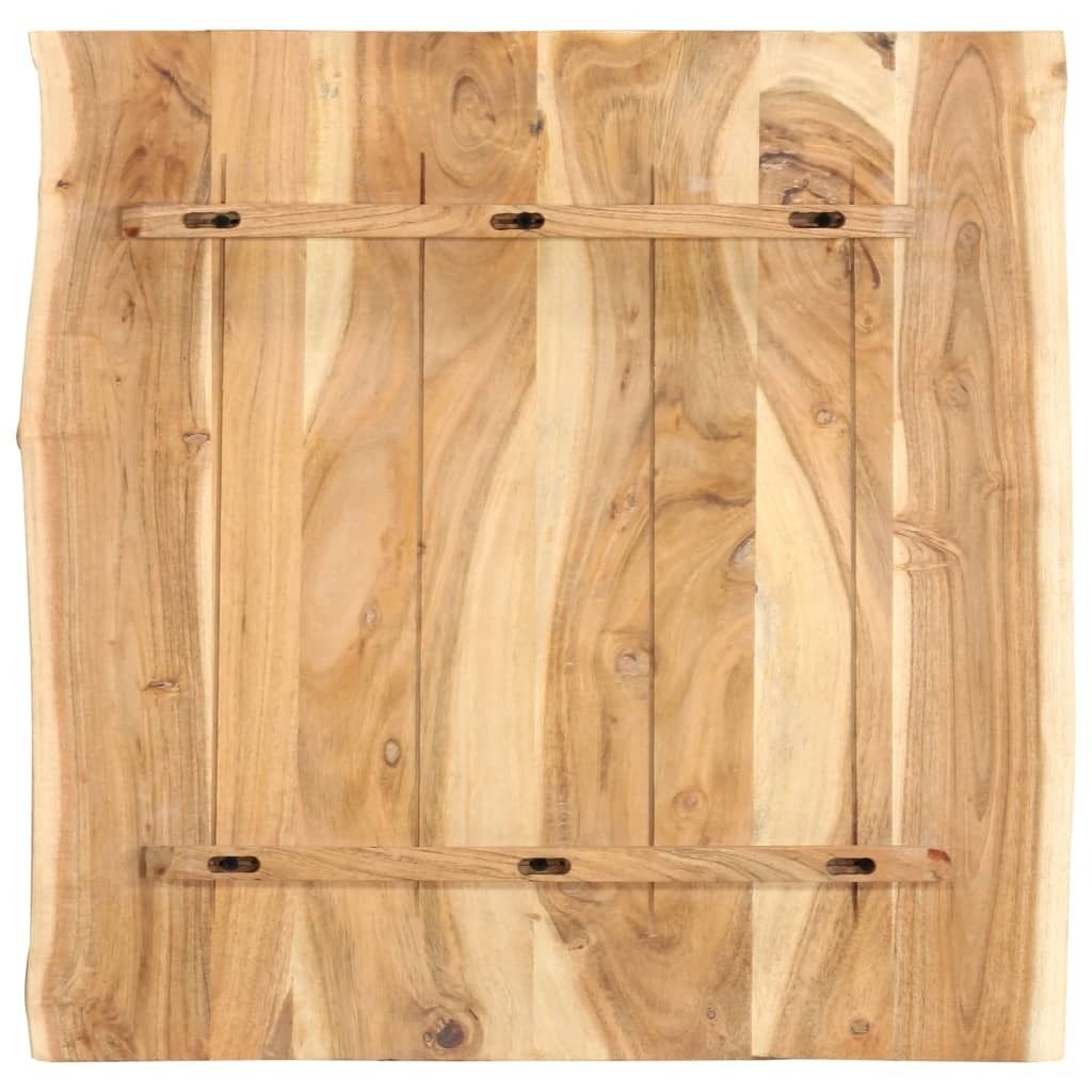 Piano del tavolo in legno massiccio di acacia Immagine del prodotto 