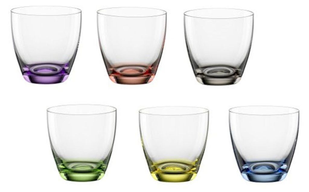 Bohemia Beaker 6 pack Viva Colori Křišťálové sklo na pití Obrázek produktu 