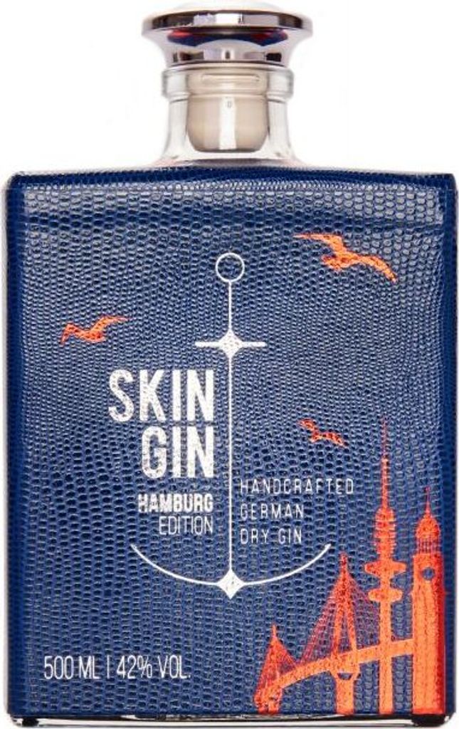 Skin Gin Hamburg Blue Edition 0,5L 42%