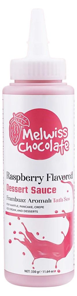 Melwiss Chocolate | Himbeer Dessert Sauce 330g Produktbild 