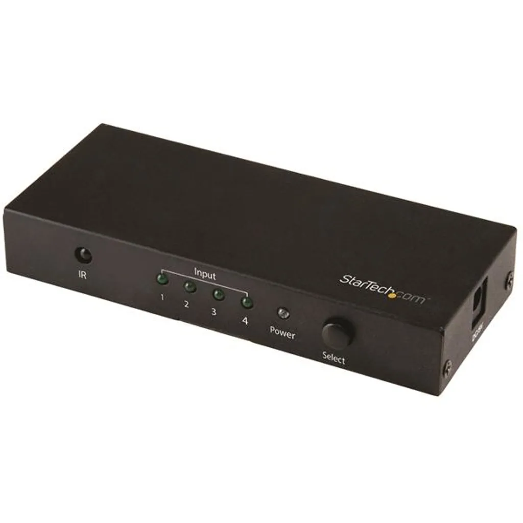StarTech.com Commutateur HDMI 4 ports - Switch Vidéo 4K 60Hz VS421HD20