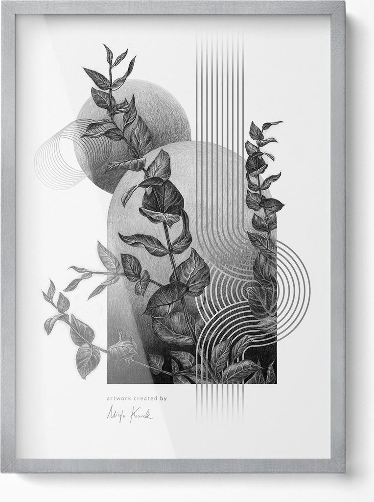 Bilderrahmen 72x52 cm Silber Fotorahmen Wanddeko Collage Foto Poster