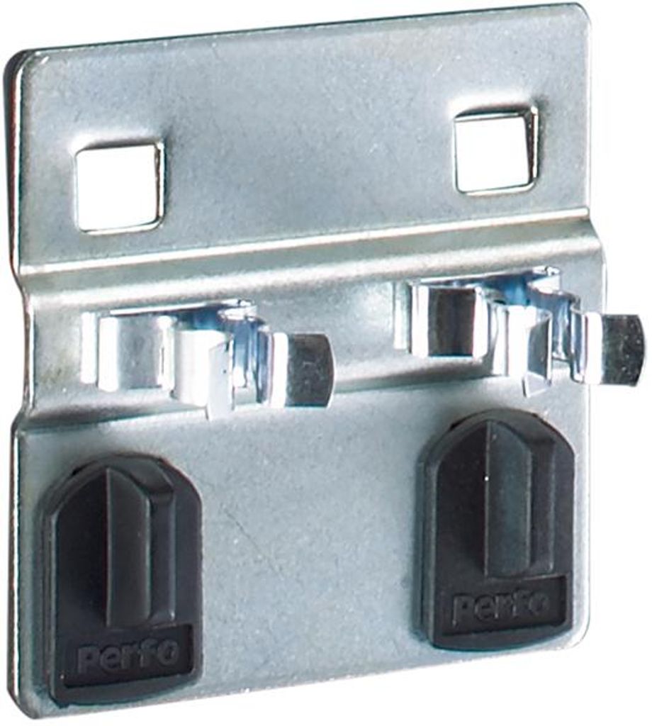 Doppelte Werkzeugklemme B60xT60xD2x10 mm VE 5 Stück für Produktbild 