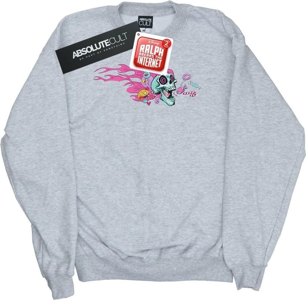 Disney - "Wreck It Ralph" Sweatshirt für Herren BI48489 (XXL) (Grau)
