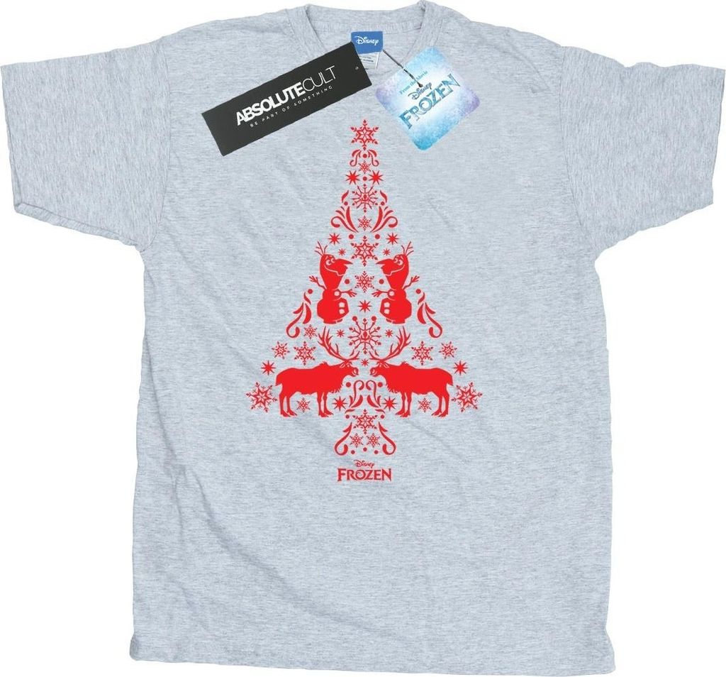 Disney - "Frozen" T-Shirt für Herren BI27275 (3XL) (Grau) Produktbild 