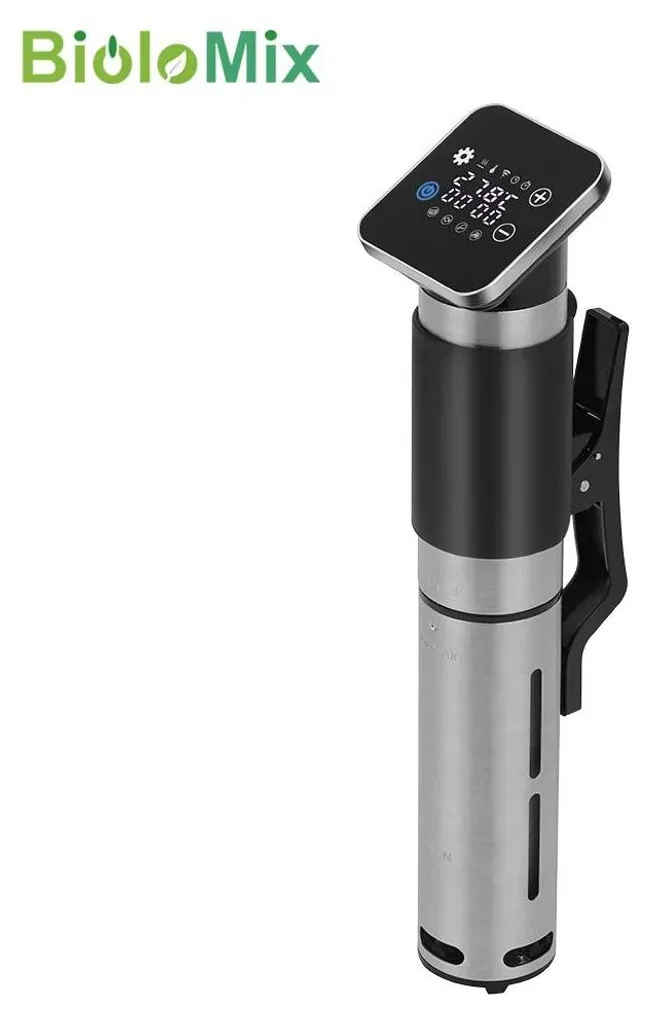 Cuiseur sous vide SV-9008 1300W Blanc avec Wi-Fi et Écran LCD IPX7