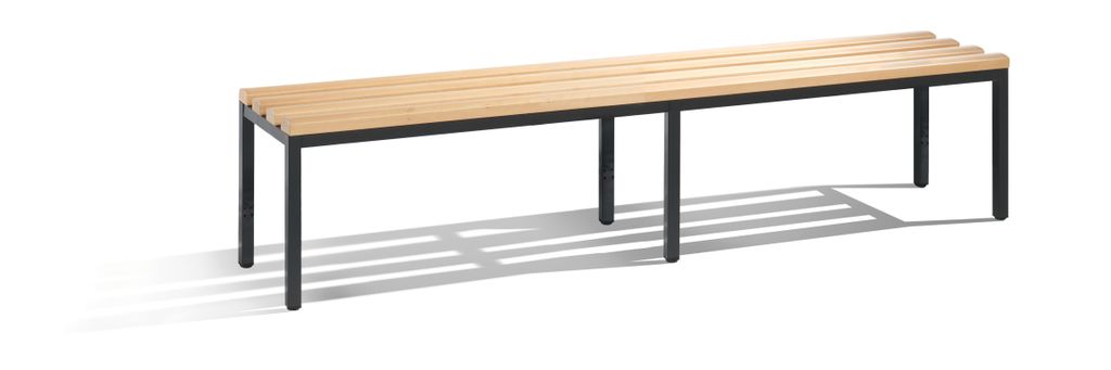 C+P Umkleidebank 8052000S10000 420x1960x353mm sgr Produktbild 