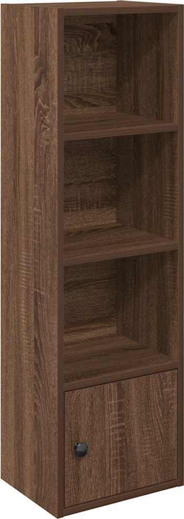 vidaXL Bücherregal Braun Eichen-Optik 31x24x102 cm Holzwerkstoff