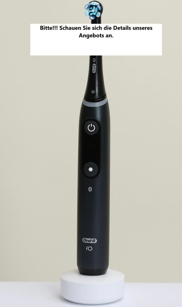 Braun Oral-B iO Series 8 Schwarz /Black Onyx/ elektrische Produktbild 4