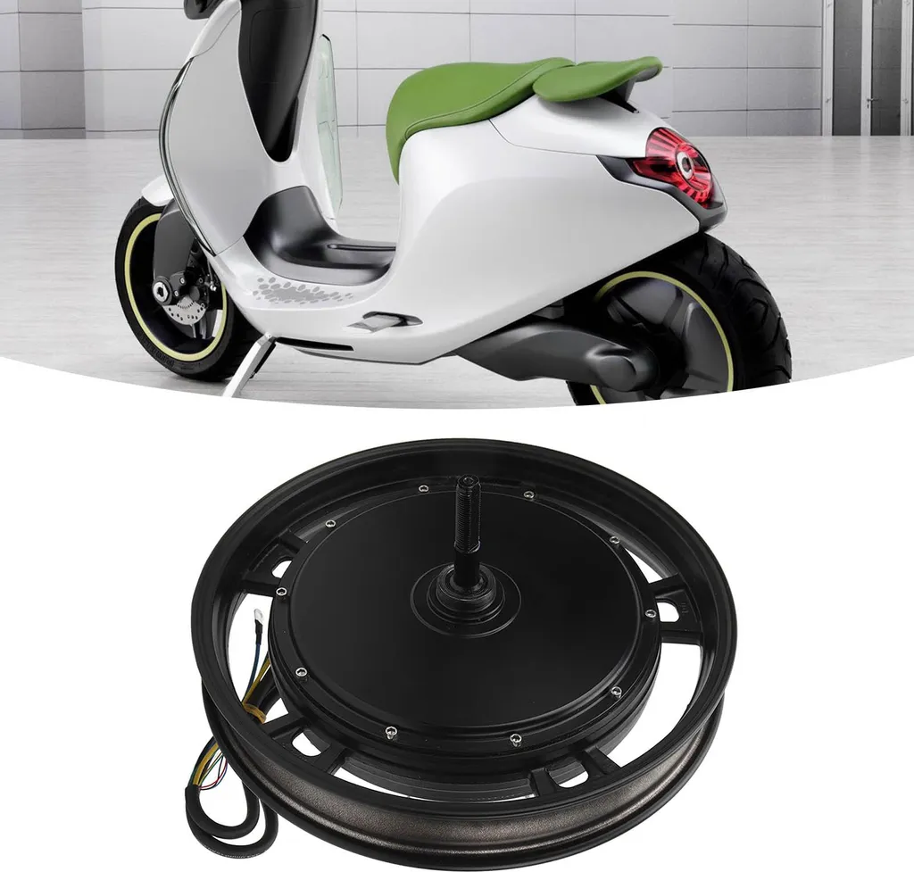 Kit moteur 16 pouces pour trottinette et scooter électrique tout temps