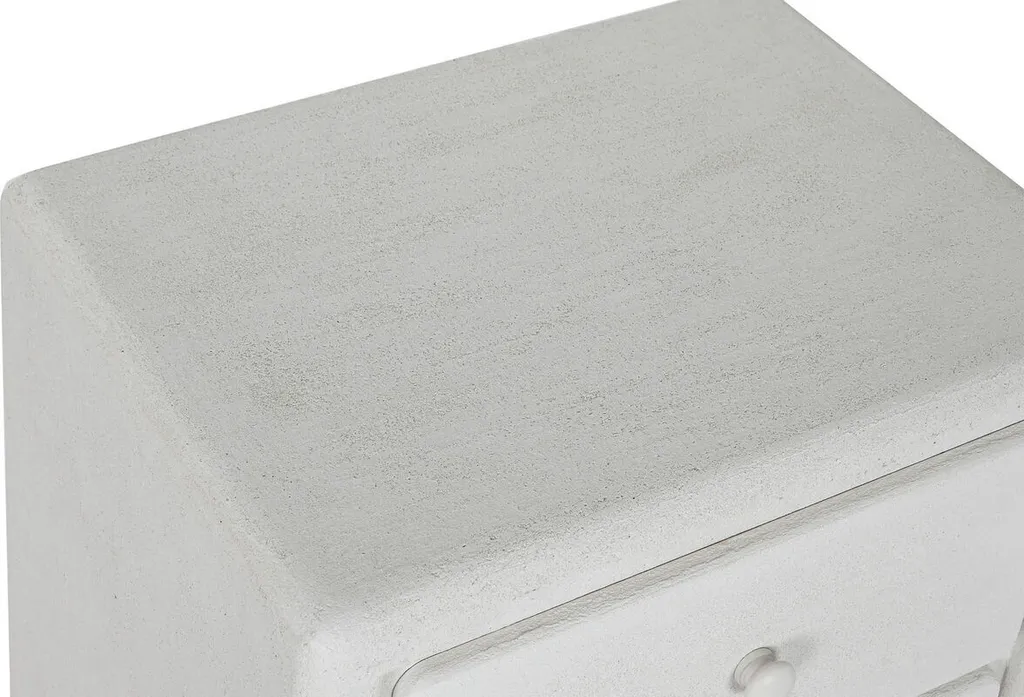 Table de Chevet Compacte Home ESPRIT - Gain de Place Chambre Blanche - 3