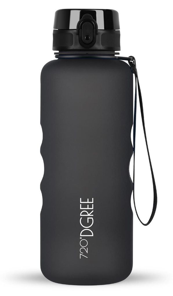 720°DGREE uberBottle softTouch 1,5l Trinkflasche onyx black